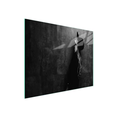 TMK ArtDeko Serie - Glazen Snijplank - 52x30 cm - Hardglas - Veilig Gebruik - Antibacterieel