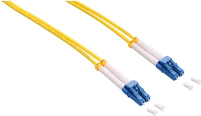 LogiLink FP0LC00 Glasvezel Optische vezel Aansluitkabel 0.50 m Geel 9/125 µ Singlemode OS2