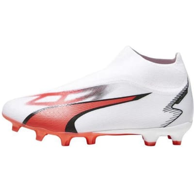 Puma Ultra Match Ll Fg/Ag Chaussures de Football Souples et Confortables Homme Chaussures de Football Blanc 10751101 42 white