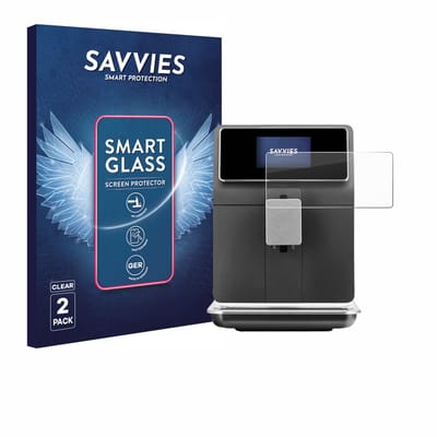 2 Stuks Savvies Screenprotector - geschikt voor WMF Perfection 860L - beschermfolie glas transparant