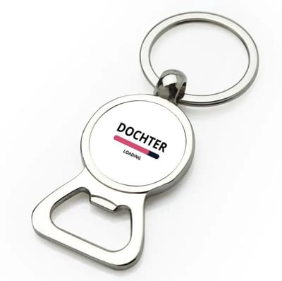 Akyol - dochter loading flesopener - Dochter - ochtendkoffie laden - verjaardagscadeau - verjaardag - cadeau - cadeautje voor dochter - dochter artikelen - kado - geschenk - gift - 9 bij 3 cm