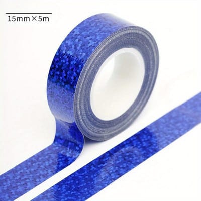 BOPP Tape Goud Rood Zwart Zilveren Stip Tapijt Tape Gealuminiseerde Film Tape Kantoorartikelen Stickers