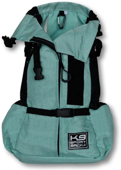 K9 Sport Sack - AIR2 - Large - Summer Mint - Hondenrugzak - draagtas hond - draagzak hond