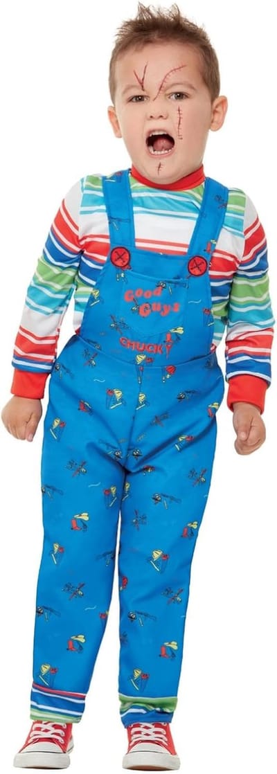 Enge Poppen Kostuum Jongens - Halloween en Carnaval Outfit
