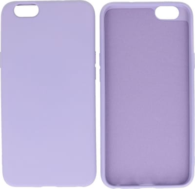 Hoesje Geschikt voor de Oppo A59 4G - Fashion Backcover Hoesje - Colorful Telefoonhoesje - Paars