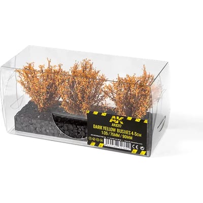 Aquarium decoratie AK Interactive Dark Yellow Bushes