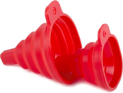 Benson Trechterset - Silicone - Rood - 2-delig - 55 & 75 mm