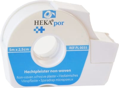 Hekapor Non woven hechtpleister dispenser 5 x 2.5 1 Stuks