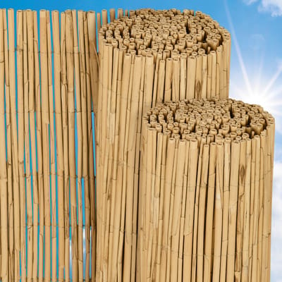 Sol Royal S36 – Rietmatten Privacyscherm 180x600 cm – Duurzaam & Weerbestendig Balkonscherm 100% Riet – Windscherm & Zonwering