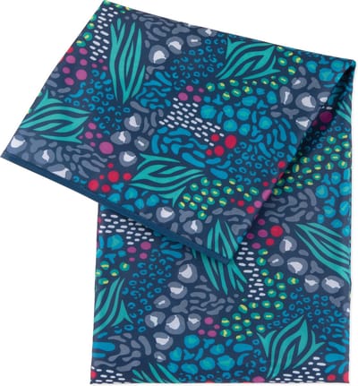 Bumkins Splat Mat Knoeimat - Vloer- en Tafelmat voor Onder de Kinderstoel, bij het Knutselen of als Picknickkleed - Animal Prints - 107 x 107 cm - Wasbaar en Waterdicht - 100% Polyester met TPU-Coating - BPA-, PVC- en Ftalaatvrij