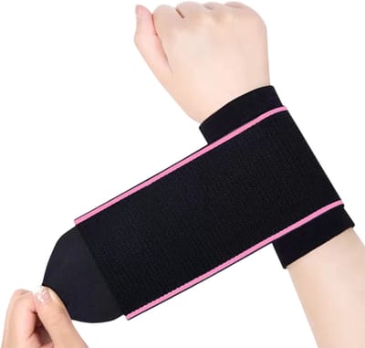 Polsen gewichtheffen dumbbell training met verdikte riemen – fitness polsbanden voor krachttraining, buitensport en beschermende fitnessuitrusting - Roze