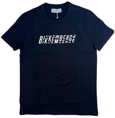 Bikkembergs Bmt1215 T-shirt Met Korte Mouwen Blauw L Man