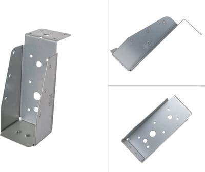 Wovar Balkdrager Zwaar met lip Verzinkt voor 6.3 x 15 cm Balken | Per Stuk