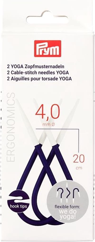 Prym Ergonomics Kabelnaalden Yoga (20 cm) - 4 mm