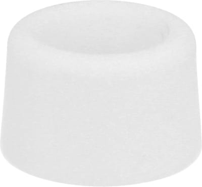 2 Deurstoppers - wit 40x25mm