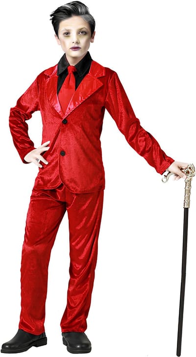ATOSA - Elegant rood vampierkostuum voor kinderen - 104/116 (3-4 jaar)