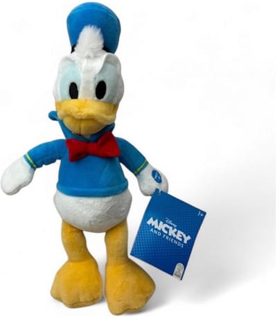 Disney Donald Duck knuffel - blauw - pluche - 25 cm - Disney - voor kinderen