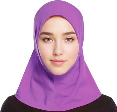 Bovista Hoofddoek - Hijab - Dames - Abaya - Sjaal - Islamitische Kleding - Moslim Kleding - Alhamdulillah - Donkerroze