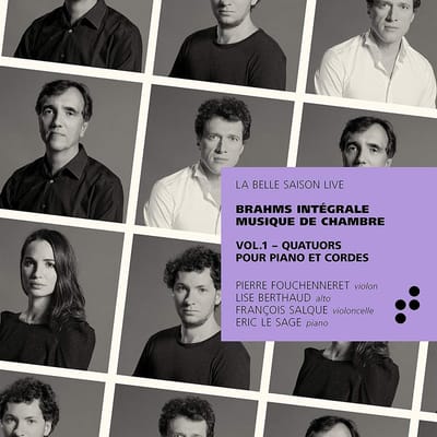 Pierre Fouchenneret, Lise Berthaud, François Salque, Éric Le Sage - Brahms: Piano Quartets (2 CD)