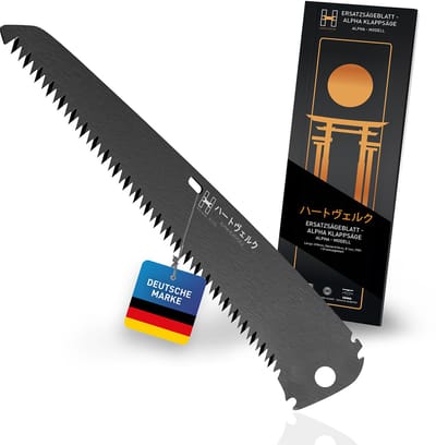 Hardtwerk® vervangend zaagblad 210 mm voor ALPHA-japans zaag - fijn zaagblad van SK5-koolstofstaal voor het zagen van takken