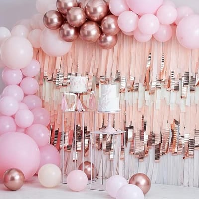 Ballonnenboog Kit Rosé Goud XL