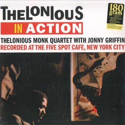 LP Plaat THELONIOUS MONK KWAR TET, JOHNNY GRI - Thelonious In Action VNL12229LP DOM-Ermitage 2016 Europa Jazz red