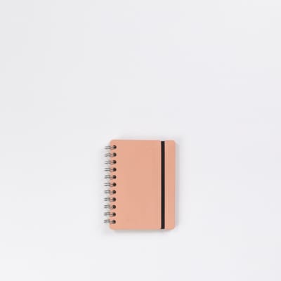 Vacavaliente - Notitieboek A6 - Gerecycled Leer - Roze