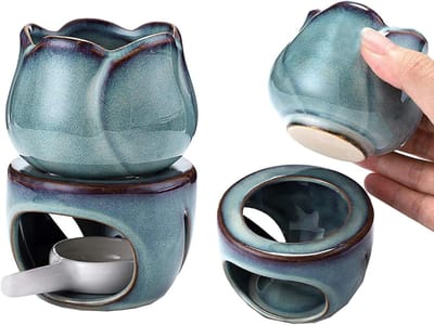 Essentiële Olie Branders en Wax Warmers voor Geurkaarsen, Aroma Diffusers en Meditatie in Huis en Slaapkamer