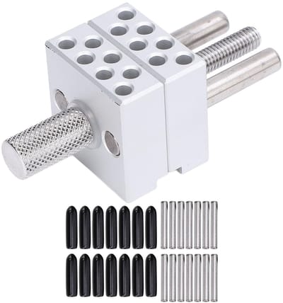 Dailygoods- Bankschroef Mini - Verstelbare Klem - Metalen Handig - Maximale Klem 30mm - Sieraden Carving - Hoge Nauwkeurigheid