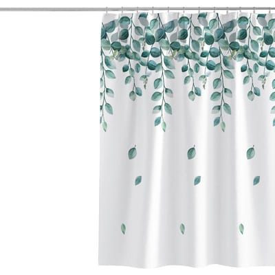 Natuurlijk Fris Polyester Douchegordijn Verdikt Waterdicht Schimmelbestendig Badkamer Bad Afscheiding Universeel Gordijn 80*200cm