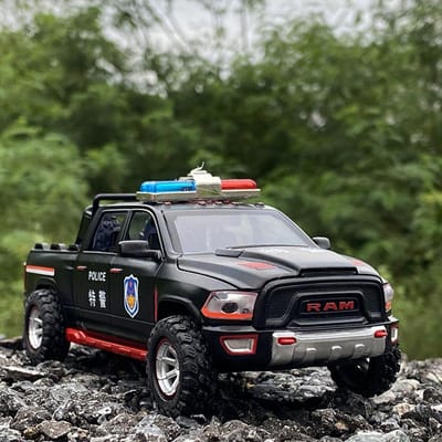 1:32 Ram Trx Pick-up Truck Legeringsmodel Met Geluid, Licht & Terugvering Actie Speelgoed Voor Avontuurlijk Spel