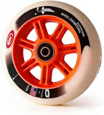 Reservewielen Skeelers - Skeeleronderdelen Set - Snelheid Training - Sterk Polyurethaan - 6 stuks 125 mm - Zwart