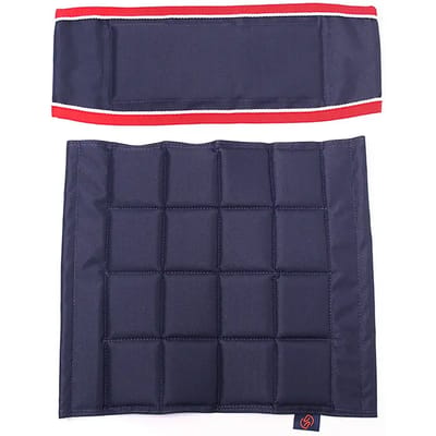 Stoelkussen met twee klittenbanden One Equestrian
