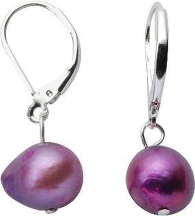 Behave - Oorhangers met zoetwaterparel - klassieke romantische stijl