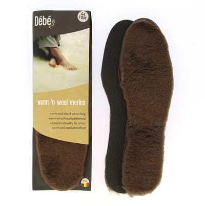 DEBE Warm 'n comfortable - Merino - Inlegzool met merino wol voor warme voeten - 42
