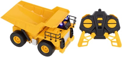 Hi RC Kiepwagen - Met Afstandsbediening & Lichtfunctie - Oplaadbaar via USB