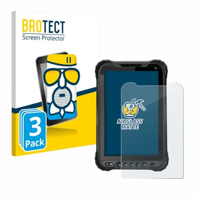 BROTECT - Screenprotector voor Unitech TB85 Plus - Folie Beschermfolie Beschermglas matte 3 Stuks