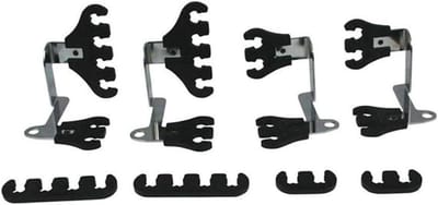 Bougies Draad Loom - Kabel Organizer - Motoronderhoud - Duurzame Constructie - 24 cm Lengte - Zilverkleurig