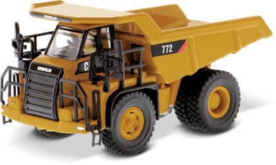 Diecast Masters Cat 772 Mining Truck - Kieper Dumper - 1:87 Schaalmodel