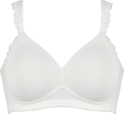 Naturana - Side smoother bh met kant - 5675 - Ecru - 90E