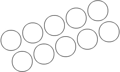 38mm x 36mm x 1mm Nitrile Rubber O-ringen - Set van 10 Stuks voor Waterkraan en Loodgieterswerkzaamheden - Duurzame Afsluitringen voor Waterdichte Verbindingen