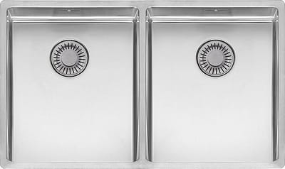 Reginox New York 34x40+34x40 (L) vlakbouw spoelbak R28223