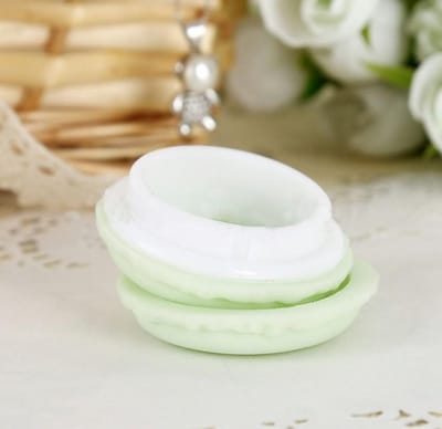 Sieraden / Pillen / Juwelen opbergdoos schattig Macaron opberg doosje kist sieraad opberg sieradendoos pillendoosje – 3 stuks – Lichtgroen