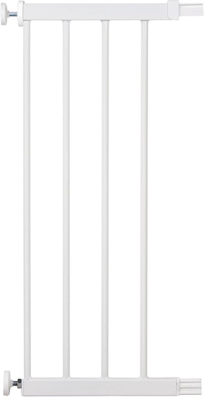 Babyhekje Uitbreiding - Hekje Verbreden - Veiligheid Creëren - Snelle Montage Zonder Boren - 28 cm - Wit