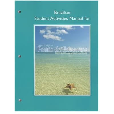Brazilian Student Activities Manual For Ponto De Encontro - Anna Klobucka