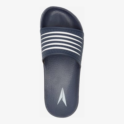 Dutchy dames badslippers donkerblauw - Maat 37