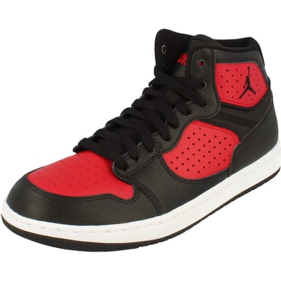 Nike JORDAN Access - Heren Sneakers Sport Casual schoenen Zwart-Rood AR3762-006