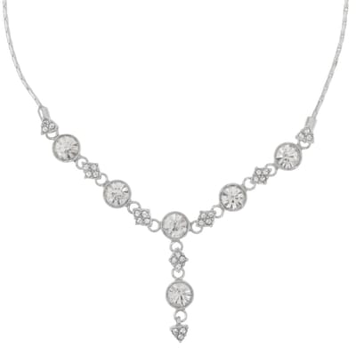 Behave – Ketting – Zilverkleurig – Kristal – Elegant – Verstelbaar
