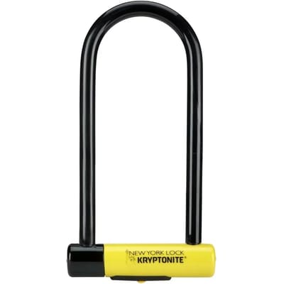 Kryptonite New York Lock LS Beugelslot – ART-4 Slot – Beugelslot Scooter en Motor – 26 cm lang – Geel