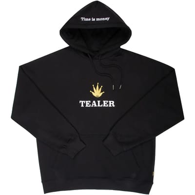 Hooded sweatshirt Tealer Time is Money
